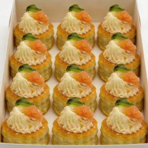 Salmon Pastry Cups